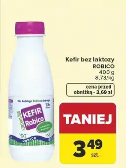 Carrefour Market Kefir bez laktozy ROBICO 400 g oferta