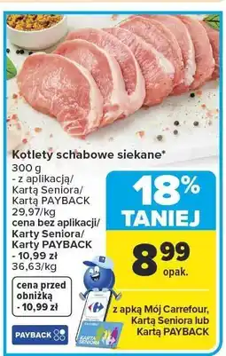 Carrefour Market Kotlety schabowe siekane oferta