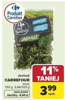 Carrefour Market Jarmuż mróz CARREFOUR mróż oferta