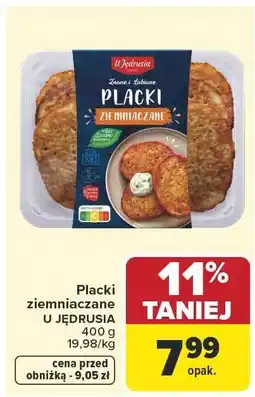 Carrefour Placki ziemniaczane U Jędrusia oferta