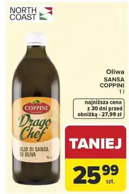Carrefour Market Oliwa z oliwek Sansa Coppini Drago Chef 1l oferta