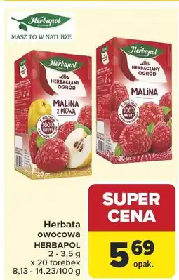 Carrefour Herbata owocowa Herbapol Malina z pigwą oferta