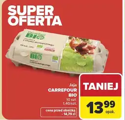 Carrefour Jaja Carrefour Bio z chowu ekologicznego oferta