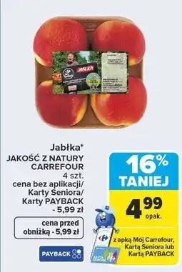 Carrefour Market Jabłka JAKOŚĆ Z NATURY CARREFOUR oferta