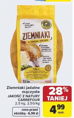 Carrefour Ziemniaki jadalne do zup i sałatek JAKOŚĆ Z NATURY CARREFOUR oferta