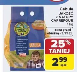 Carrefour Market Cebula Jakość z Natury Carrefour oferta