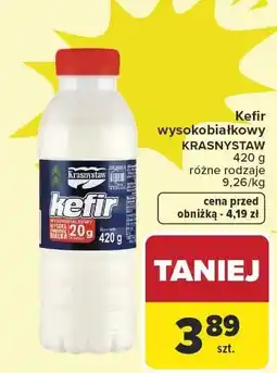 Carrefour Market Kefir wysokobiałkowy Krasnystaw oferta