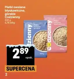 Delikatesy Centrum Codzienny Płatki owsiane oferta