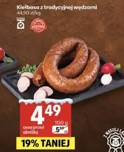 Delikatesy Centrum Kiełbasa z tradycyjnej wędzarni oferta