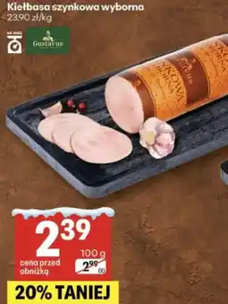 Delikatesy Centrum Kiełbasa szynkowa wyborna Gustavus oferta
