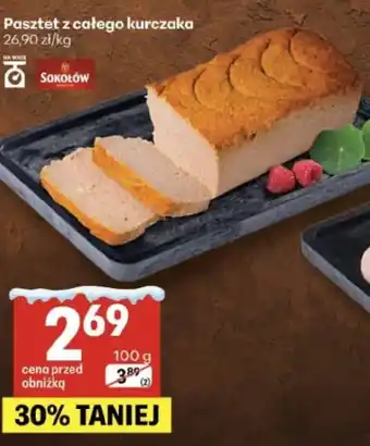 Delikatesy Centrum Pasztet z całego kurczaka Sokołów oferta