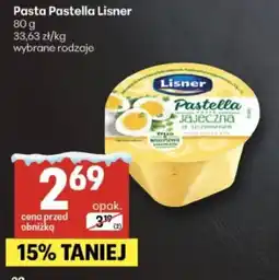 Delikatesy Centrum Lisner Pasta Pastella jajeczna oferta