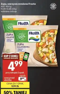 Delikatesy Centrum Frosta Zupy, warzywa mrożone oferta