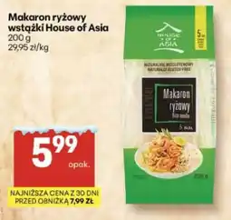 Delikatesy Centrum Makaron ryżowy wstążki House of Asia oferta