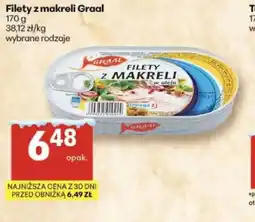 Delikatesy Centrum Graal Filety z makreli oferta