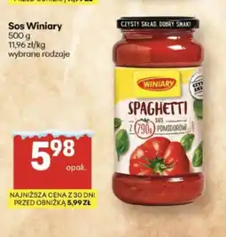 Delikatesy Centrum Winiary Sos Spaghetti oferta