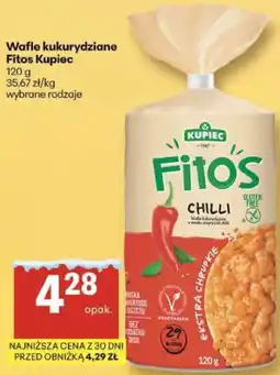 Delikatesy Centrum Wafle kukurydziane Fitos Kupiec oferta