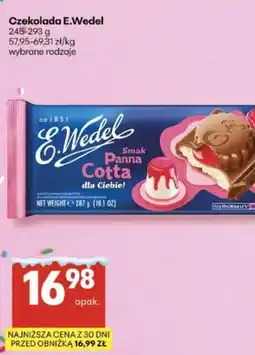 Delikatesy Centrum E.Wedel Czekolada oferta