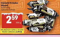 Delikatesy Centrum Cukierki Krówka Wawel oferta