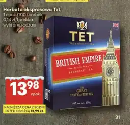 Delikatesy Centrum Herbata ekspresowa Tet oferta