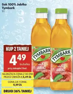 Delikatesy Centrum Sok 100% Jabłko Tymbark oferta