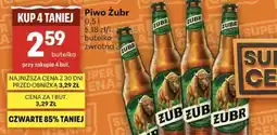 Delikatesy Centrum Piwo Zubr oferta