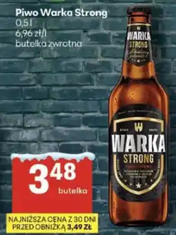 Delikatesy Centrum Piwo Warka Strong oferta