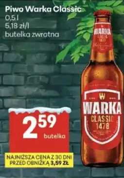 Delikatesy Centrum Piwo Warka Classic oferta