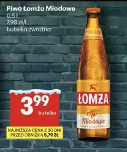 Delikatesy Centrum Piwo Lomża Miodowe oferta