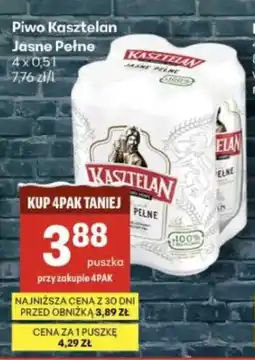 Delikatesy Centrum Piwo Kasztelan Jasne Pełne oferta
