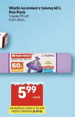Delikatesy Centrum Pan Pack Worki na śmieci oferta
