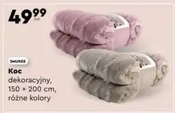 Biedronka Koc dekoracyjny oferta