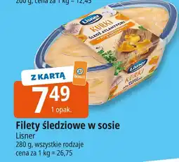 E.Leclerc Filety śledziowe w sosie Lisner oferta