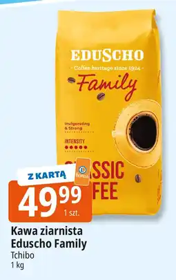 E.Leclerc Kawa ziarnista Eduscho Family Tchibo oferta