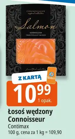E.Leclerc Łosoś wędzony Connoisseur Contimex oferta
