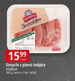E.Leclerc Sznycle z piersi indyka Indykpol oferta