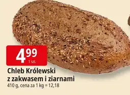 E.Leclerc Chleb królewski z zakwasem i ziarnami oferta
