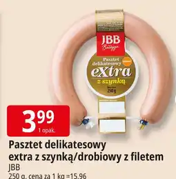 E.Leclerc Pasztet delikatesowy extra z szynką/drobiowy z filetem JBB oferta