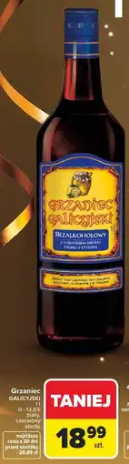 Carrefour Bezalkoholowy Grzaniec Galicyjski oferta