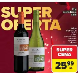 Carrefour Wino Cono Sur Bicicleta Carmenere oferta