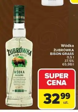 Carrefour Wódka Żubrówka Bison Grass oferta