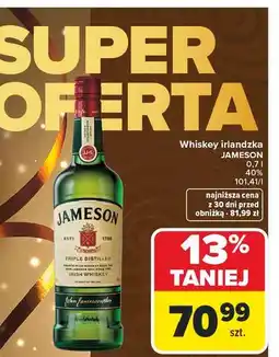 Carrefour Whiskey Jameson oferta