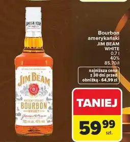 Carrefour Bourbon Jim Beam White Label oferta