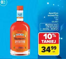 Carrefour Vermouth Mionetto Aperitivo Free oferta