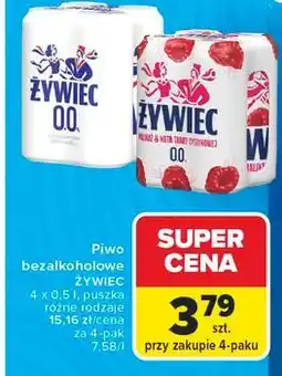 Carrefour Piwo Żywiec Malinaż oferta