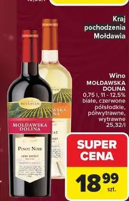 Carrefour Wino Mołdawska Dolina Muscat oferta