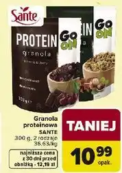 Carrefour Granola czekoladowa z orzechami Sante Go On! Protein oferta
