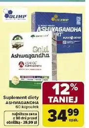 Carrefour Ashwagandha w kapsułkach Olimp Sport Nutrition 600 oferta