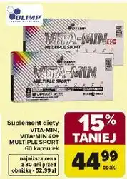 Carrefour Kapsułki z witaminami 40+ Olimp Sport Nutrition Vita-Min Multiple oferta