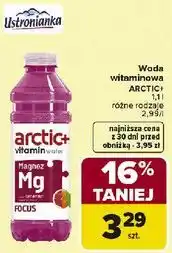 Carrefour Woda focus Arctic Plus Elements oferta